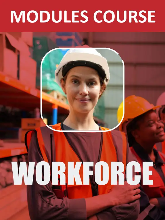 Workforce Course is a training session offered online or in person, designed to help users master FlexManager's People, HR and Workforce Solutions.