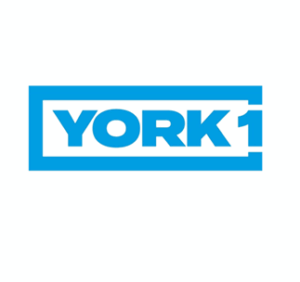 York 1 logo as a feature image for a case study on the FlexManager compliance system.