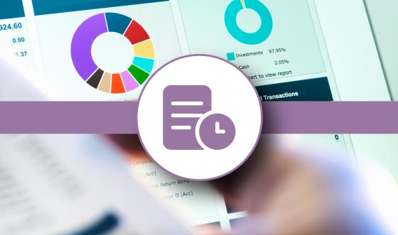 Manager using FlexManager’s Scheduled Reporting module in Core Insights to automate report delivery with set frequency, recipients, formats, and data filters.