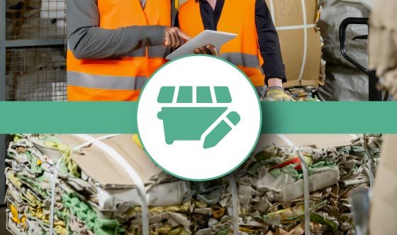 FlexManager's Waste Tracking System: a solution that enables cost-effective waste control, accurate record-keeping, and informed forecasting to support waste reduction and sustainable practices.
