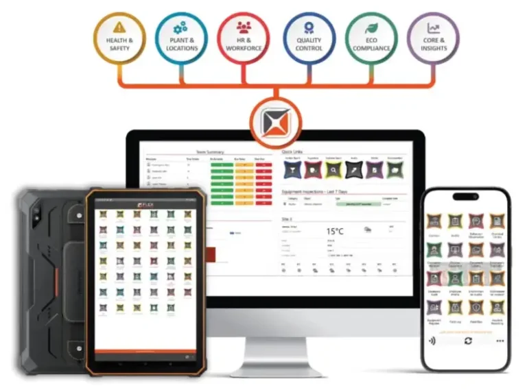 HSEQ professionals are using FlexManager compliance solutions, in integrated platform offering over 80 modules for Health & Safety, Plant & Locations, HR & Workforce, Quality Control, Eco Compliance, and Core & Insights to drive efficiency, governance, and compliance.