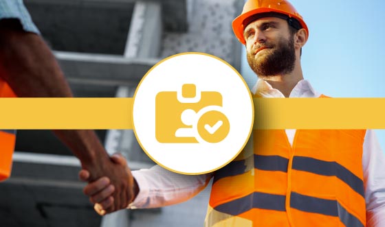 Professionals using FlexManager Permit to Work Module, a mobile-to-desktop integrated solution for secure contractor logins, electronic signatures, and real-time permit status tracking.