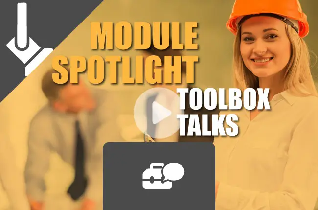 Streamline Safety Briefings and remain compliant: FlexManager HSEQ Software's Toolbox Talks Feature