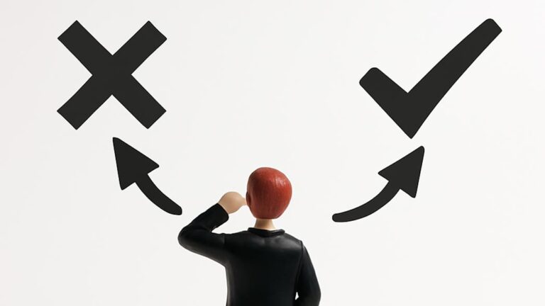 A representation of confusion in decision making based on the lack of real-time visibility for the professional.