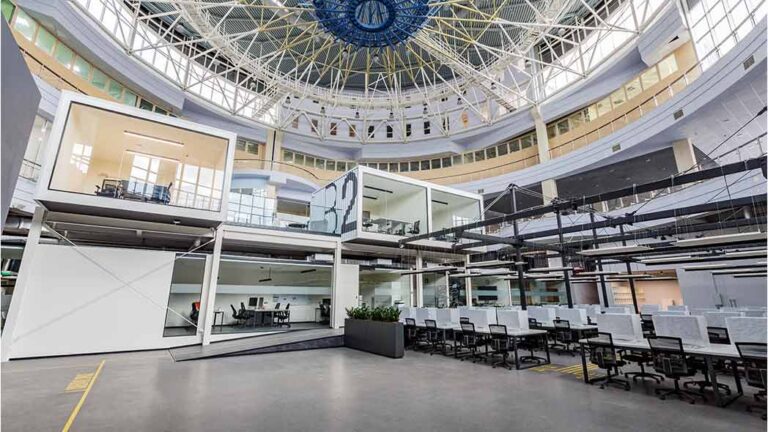 Expansion of a company through new units, representing how this may apply to new locations for an organisation.