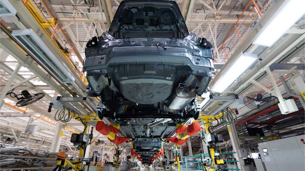 Cyberattack on a manufacturing plant that is impacting supply chains for car manufacturer.