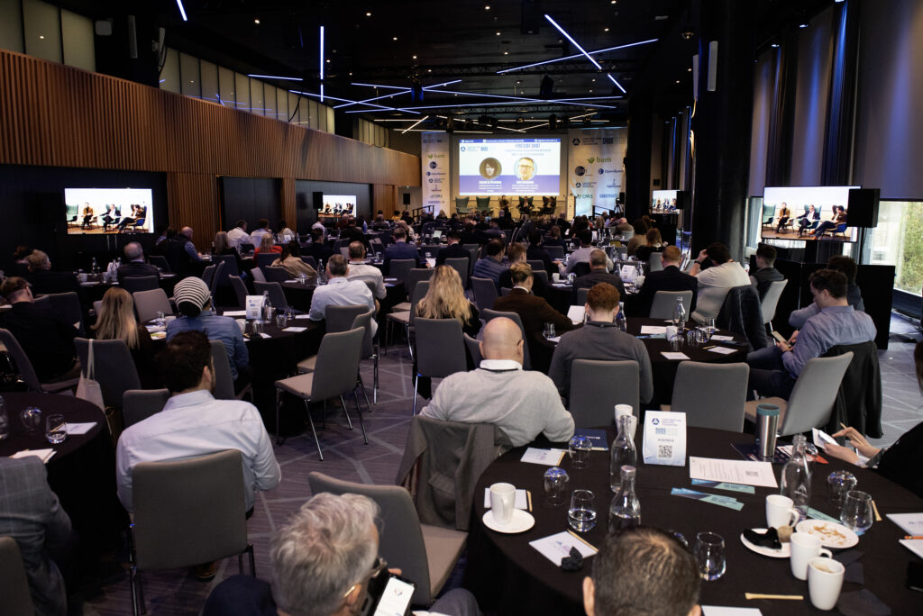 Digital construction experts and professionals gathering at the CIF digital conference 2025 to discuss key topics in the industry.