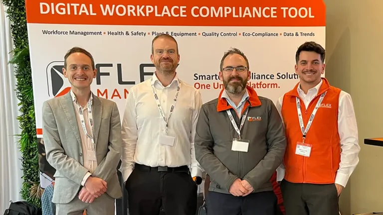FlexManager attendees to the NISO conference 2025 where they exhibited and demonstrated their compliance software solution to experts,