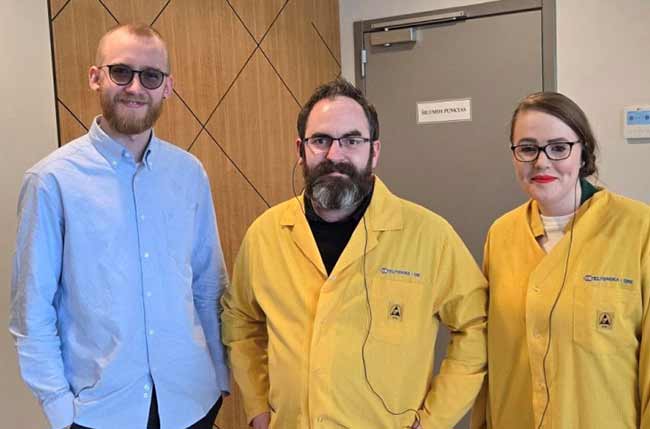 Professionals visit their collaborating partner in Vilnius in Lithuania to discuss telematics.