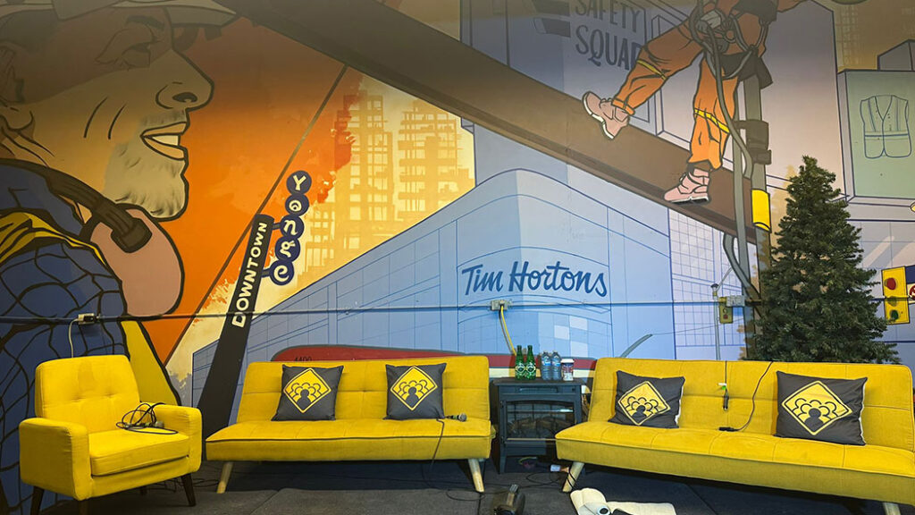 HSE Elements Logo in their offices