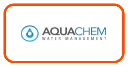 Aquachem logo representing 2026 compliance in water treatment processes and enhanced HSEQ standards.