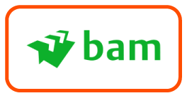 BAM logo connected to 2026 construction compliance, sustainability protocols, and HSEQ excellence.