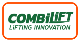 CombiLift brand logo symbolising its 2026 machinery compliance, workplace safety, and HSEQ focus.