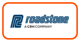 Roadstone logo illustrating 2026 compliance in aggregate operations and advanced HSEQ systems.