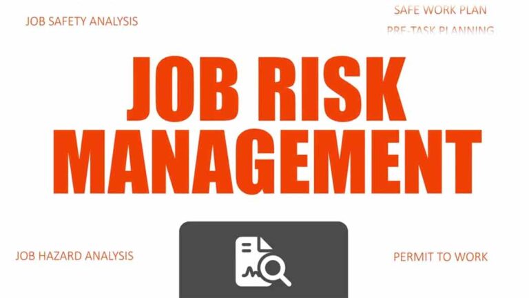 Job Risk Management is a FlexManager module that focuses on health and safety aspects that are core to QHSE professionals.