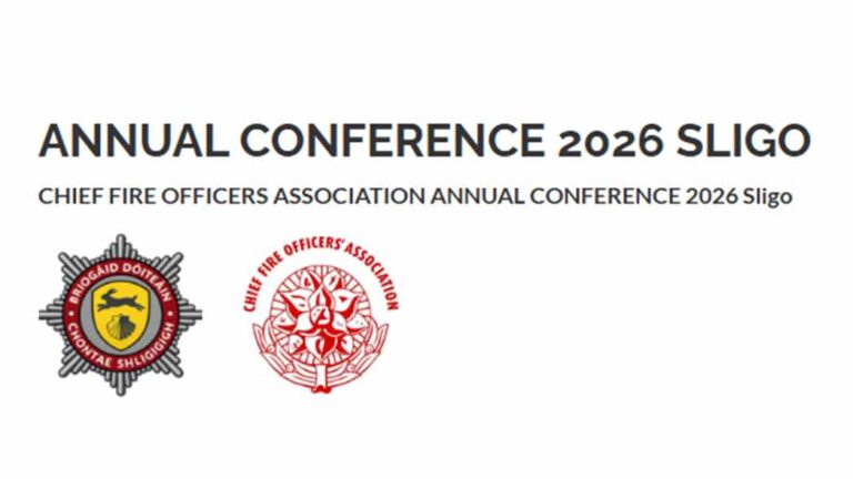 Chief fire officers conference being hosted in Sligo in 2026.