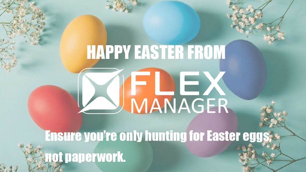 Eggs in the theme of the FlexManager core solutions that highlight a holistic plan for organisational operations.