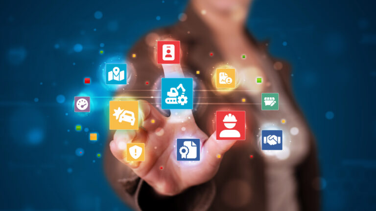 Native apps on iOS and Android platforms at the touch of a button on FlexManager plus.