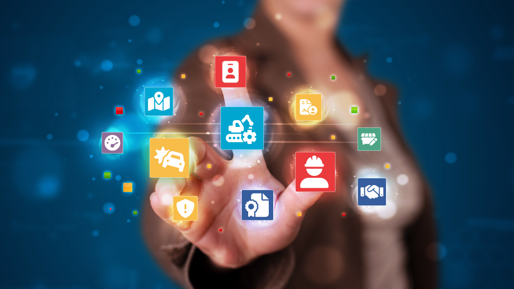 Native apps on iOS and Android platforms at the touch of a button on FlexManager plus.