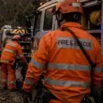 Fire and rescue crew responding to wildfire operations, illustrating operational readiness challenges during France's 2026 fire season.