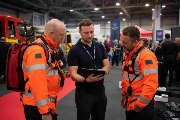 FlexManager exhibiting at the Emergency Services & Military Expo supporting fire and rescue compliance