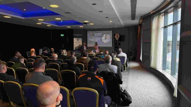 FlexManager team at the Emergency Services & Military Expo in Athlone, featured in a deep-dive recap of the event.