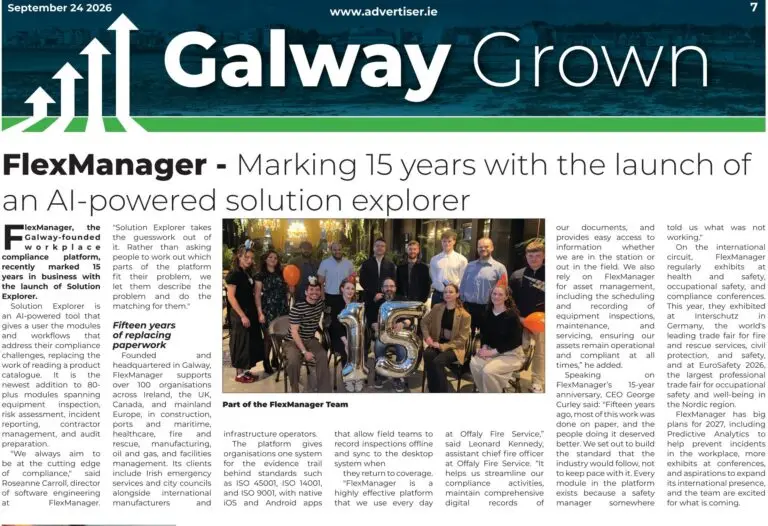 Celebrating 15 years with launch of Solution Explorer and Galway Advertiser feature